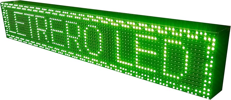 P10 verde individual VERDE135*40cm